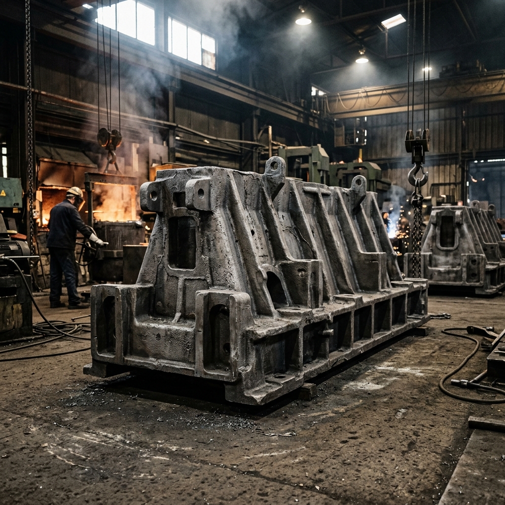 IS 1030 Heavy Structural Casting Component