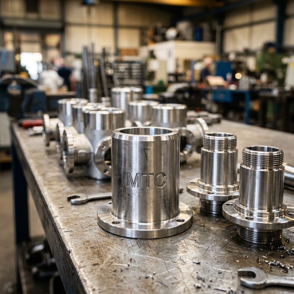Stainless Steel Machined Components