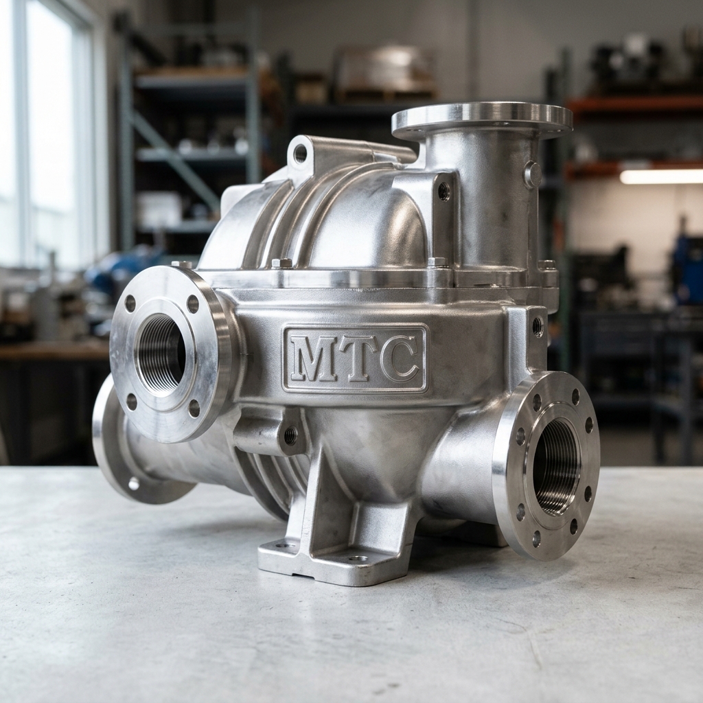 Premium Industrial SS Casting Pump Housing